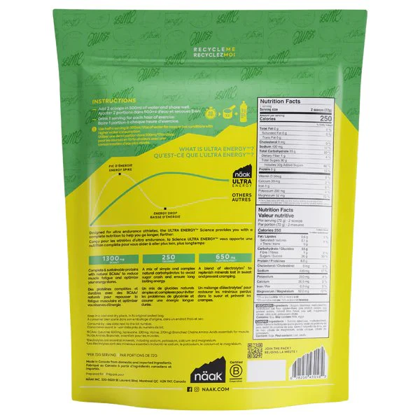 Näak | Ultra Energy Drink Mix | 55 Gram Carbs - Image 3