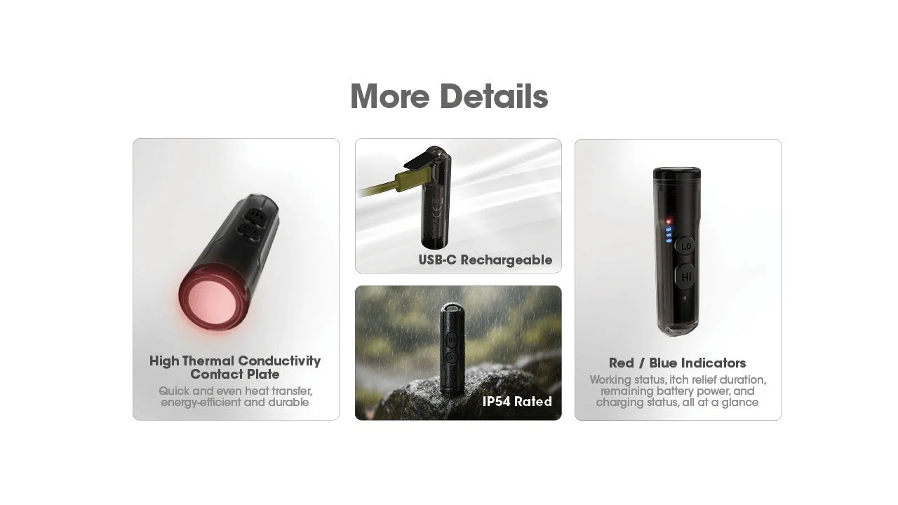 Nitecore | Bite Healer 10 | Muggenstift Oplaadbaar - Image 6