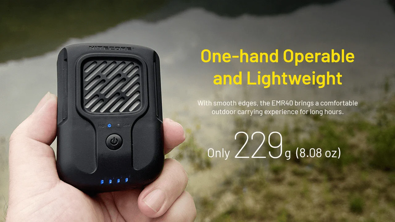 Nitecore | EMR40 | Muggenverjager Oplaadbaar - Image 4