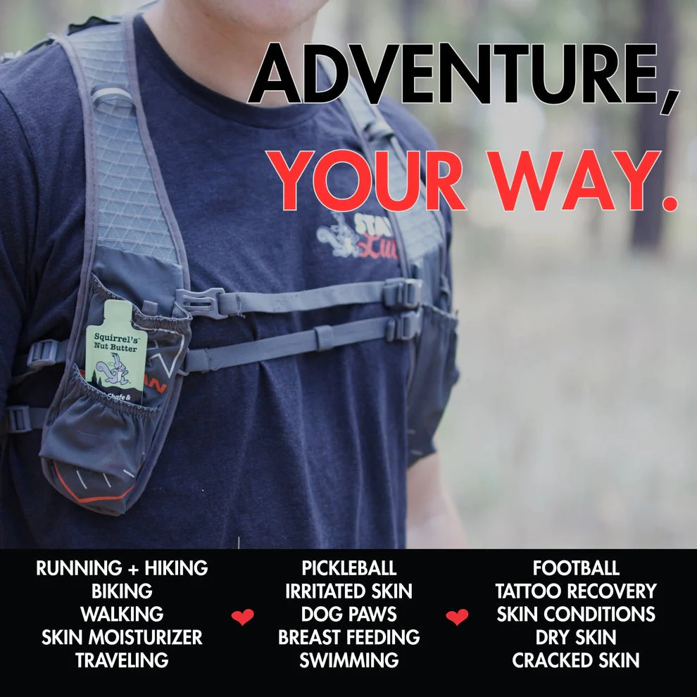 Squirrel's Nut Butter | Anti-Chafing | Anti Friction Creme | Adventure Pack - Image 3